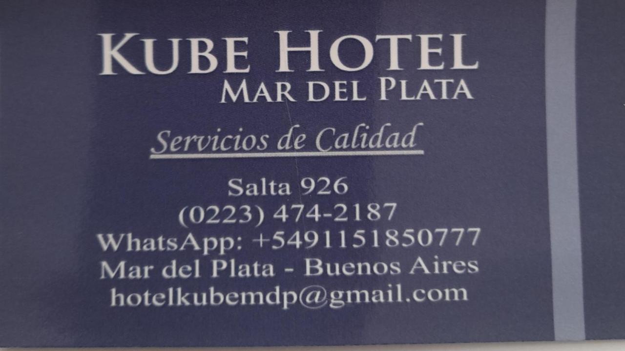 Hotel Kube Mar del Plata Zewnętrze zdjęcie